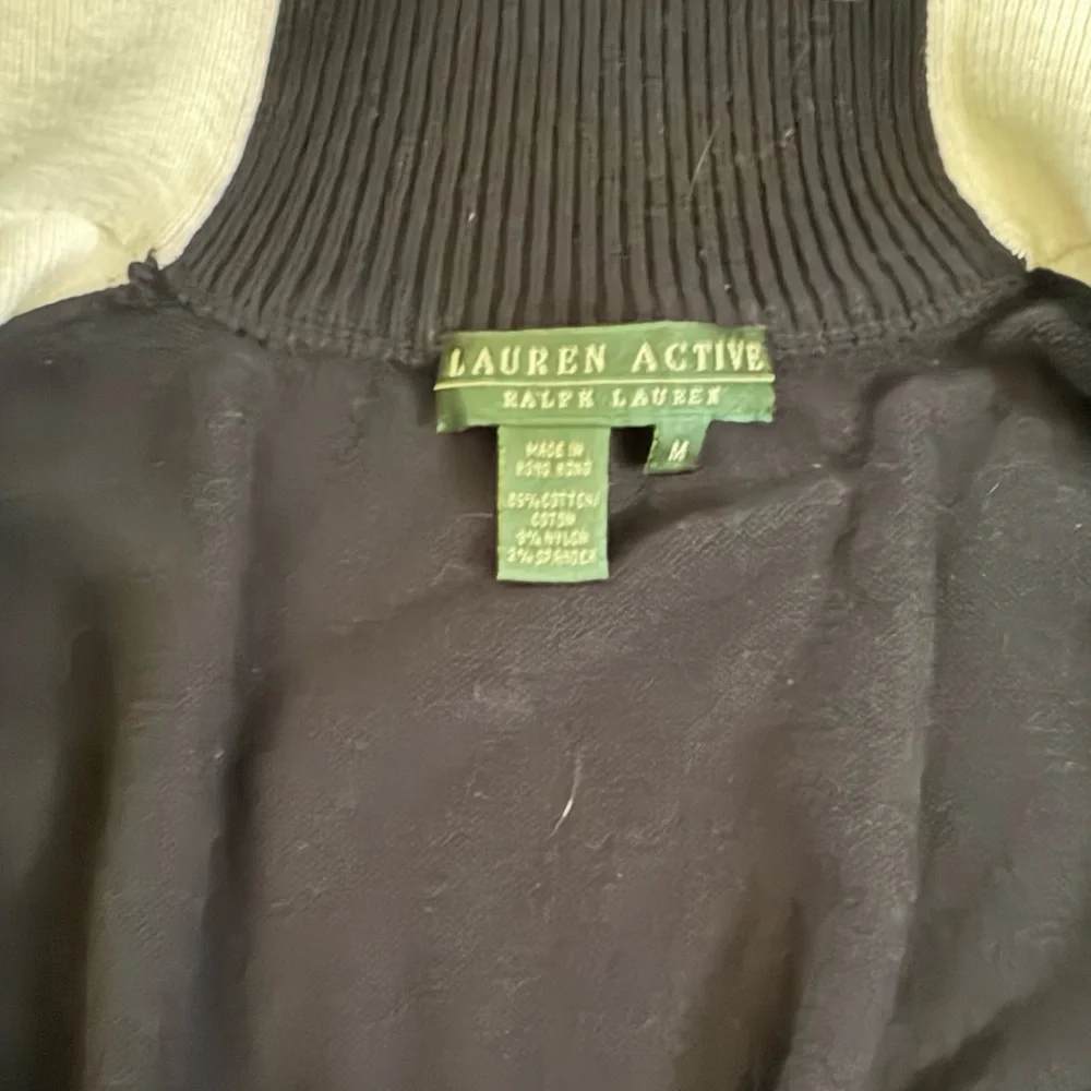 Ralph Lauren Black and White Women's Sweater - Picture 2 of 2